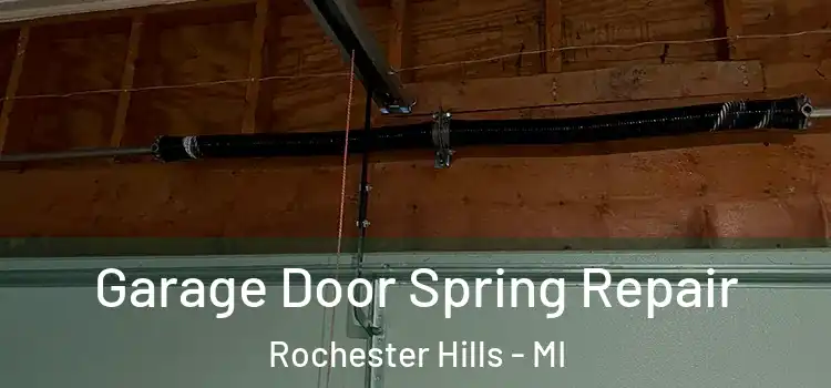  Garage Door Spring Repair Rochester Hills - MI