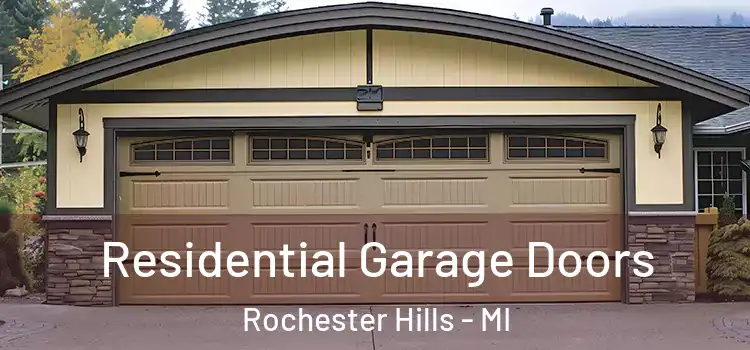  Residential Garage Doors Rochester Hills - MI